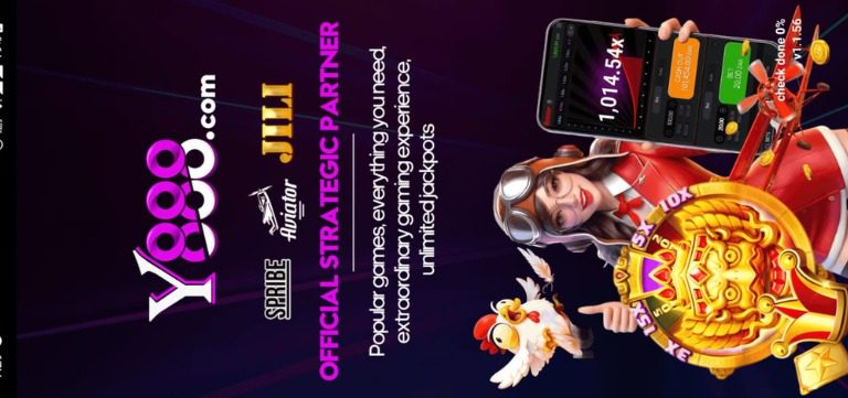 Y888 Game official banner showing online casino games, jackpots, and mobile earning platform promotion