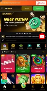 2j game interface ss