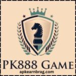 PK888 online casino app logo showing slot and casino games
