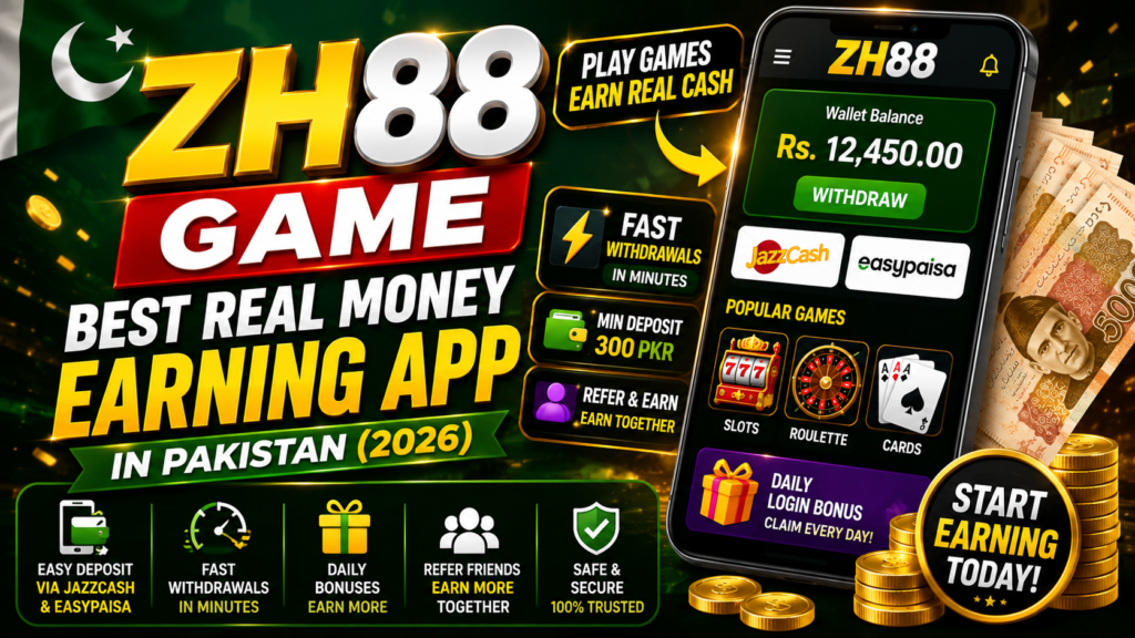 ZH88 Game Best Real Money Earning App