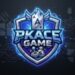 PKACE Game homepage interface showing dashboard, balance, and game options